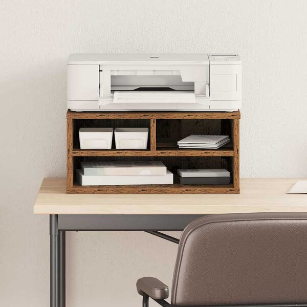 vidaXL Σταντ Εκτυπωτή Παλαιό ξύλο 49 x 40 x 22.5 εκ Επεξεργασμένο ξύλο