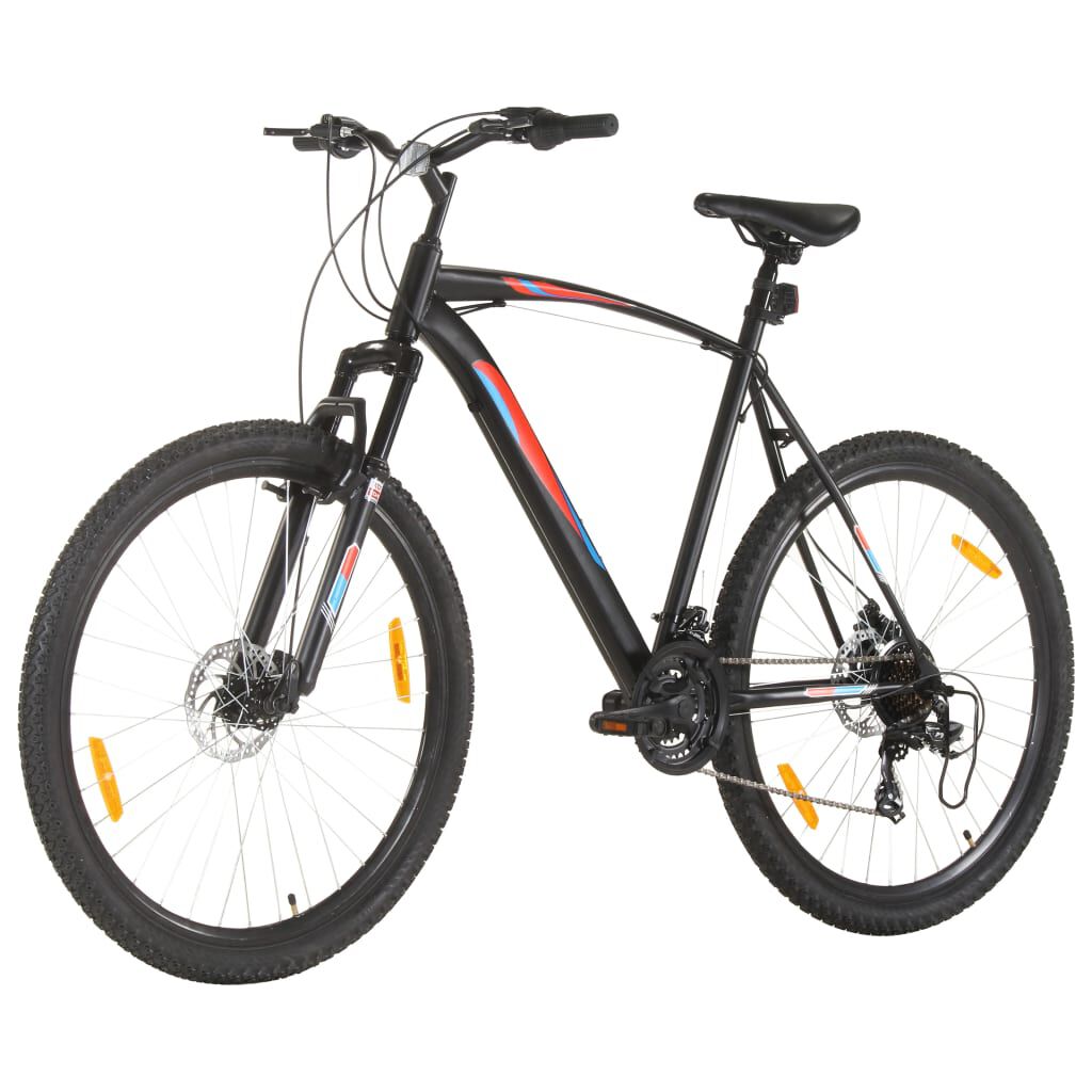 vidaXL Ποδήλατο Mountain 29'' Μαύρο με 21 Ταχύτητες & Σκελετό 53 εκ.