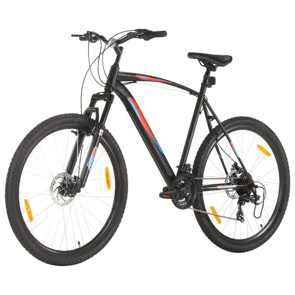 vidaXL Ποδήλατο Mountain 29'' Μαύρο με 21 Ταχύτητες & Σκελετό 53 εκ.