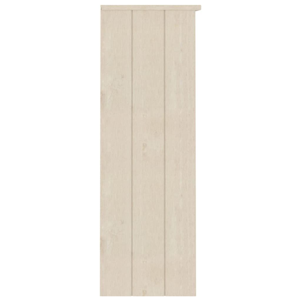 vidaXL Πάνω Μέρος για Ντουλάπι HAMAR Μελί 85 x 35 x 100εκ. Ξύλο Πεύκου
