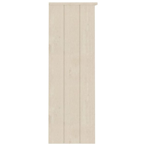 vidaXL Πάνω Μέρος για Ντουλάπι HAMAR Μελί 85 x 35 x 100εκ. Ξύλο Πεύκου