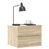 vidaXL Κομοδίνο Χρώμα Sonoma Δρυς 40 x 30 x 30 εκ. από Μοριοσανίδα