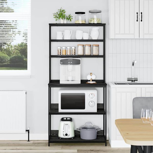 vidaXL &Rho;ά&phi;&iota; &Kappa;&omicron;&upsilon;&zeta;ί&nu;&alpha;&sigmaf; &Mu;&alpha;ύ&rho;&eta; &Omicron;&xi;&upsilon;ά 80 x 40 x 168 &epsilon;&kappa; &Epsilon;&pi;&epsilon;&xi;&epsilon;&rho;&gamma;&alpha;&sigma;&mu;έ&nu;&omicron; &xi;ύ&lambda;&omicron;