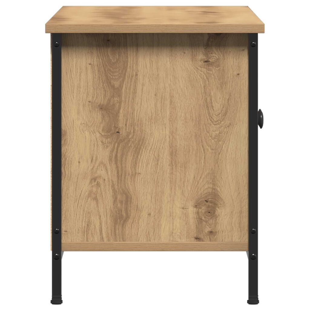 vidaXL Τηλεόραση Στάντ - Artisan Oak Artisan oak Επεξεργασμένο ξύλο