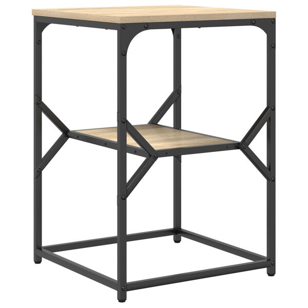 vidaXL Τραπεζάκι Πλευράς Sonoma Δρυς 41 x 40 x 60 εκ.