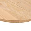 vidaXL Επιτραπέζια επιφάνεια 80x40x2 cm μασίφ ξύλο δρυς οβάλ