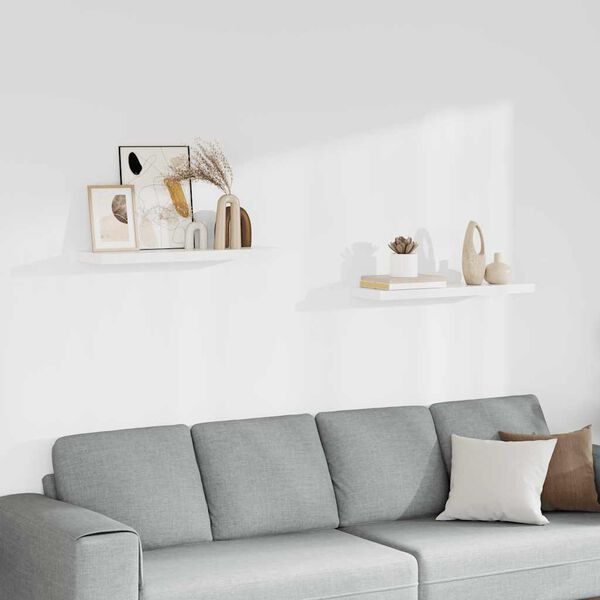 vidaXL &Rho;ά&phi;&iota;&alpha; &Tau;&omicron;ί&chi;&omicron;&upsilon; 2 &tau;&epsilon;&mu;. Ά&sigma;&pi;&rho;&alpha; 80x23,5x3,8 &epsilon;&kappa;. MDF