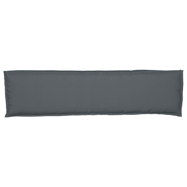 vidaXL Μαξιλάρι παλέτας για πάγκο Ανθρακί 150 x 40 x 8 εκ.