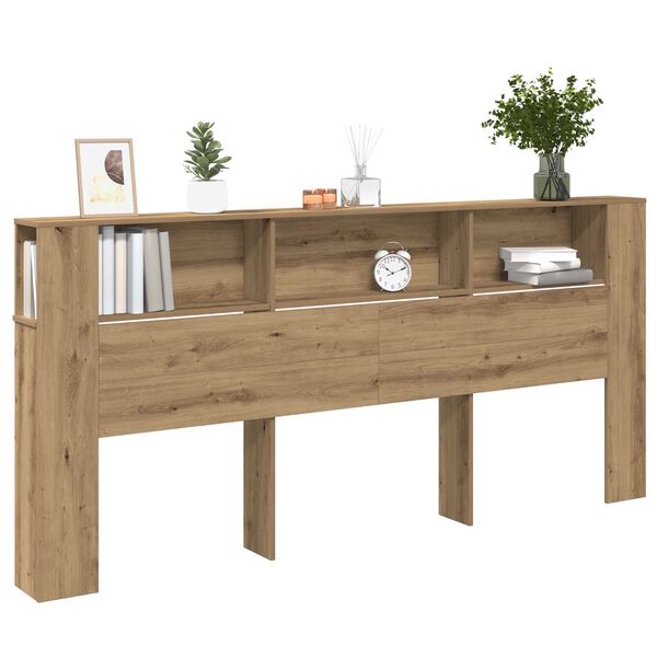 vidaXL Κεφαλάρι Ντουλάπι Τεχνολογίας Δρυς 220x18,5x104,5 εκ.