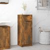 vidaXL Ντουλάπι Μπάνιου Καπνιστή Δρυς 32x34x90 εκ. Επεξεργασμένο Ξύλο