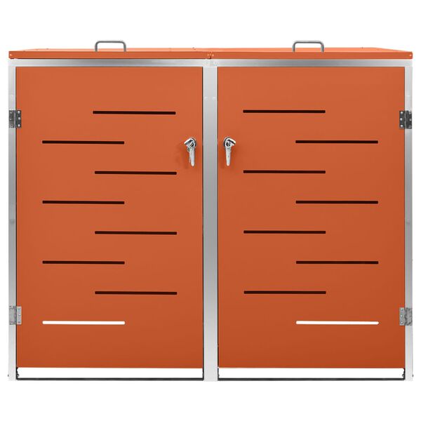 vidaXL &Pi;&lambda;&alpha;ί&sigma;&iota;&omicron; &Kappa;ά&delta;&omega;&nu; &Alpha;&pi;&omicron;&rho;&rho;. &Delta;&iota;&pi;&lambda;ό &mu;&epsilon; &Rho;ό&delta;&epsilon;&sigmaf; 138x77,5x112,5 &epsilon;&kappa; &Alpha;&nu;. &Alpha;&tau;&sigma;&alpha;.