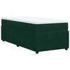 vidaXL &Kappa;&rho;&epsilon;&beta;ά&tau;&iota; Boxspring &mu;&epsilon; &Sigma;&tau;&rho;ώ&mu;&alpha; &Sigma;&kappa;&omicron;ύ&rho;&omicron; &Pi;&rho;ά&sigma;&iota;&nu;&omicron; 90x190 &epsilon;&kappa;. &Beta;&epsilon;&lambda;&omicron;ύ&delta;&iota;&nu;&omicron;