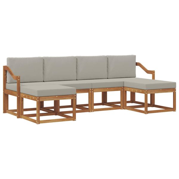 vidaXL &Sigma;&epsilon;&iota;&rho;ά &Kappa;&alpha;&nu;&alpha;&pi;έ &Epsilon;&xi;&omega;&tau;&epsilon;&rho;&iota;&kappa;&omicron;ύ 6 pcs &Phi;&upsilon;&sigma;&iota;&kappa;ό &kappa;&alpha;&iota; &Alpha;&nu;&omicron;&iota;&chi;&tau;ό &Gamma;&kappa;&rho;&iota;