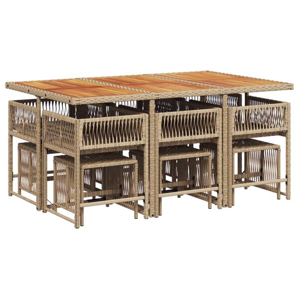 vidaXL &Sigma;&epsilon;&tau; &Tau;&rho;&alpha;&pi;&epsilon;&zeta;&alpha;&rho;ί&alpha;&sigmaf; &Kappa;ή&pi;&omicron;&upsilon; 11 &tau;&epsilon;&mu;. &Mu;&pi;&epsilon;&zeta; &Sigma;&upsilon;&nu;&theta;&epsilon;&tau;&iota;&kappa;ό &Rho;&alpha;&tau;ά&nu; &mu;&epsilon; &Mu;&alpha;&xi;&iota;&lambda;ά&rho;&iota;&alpha;