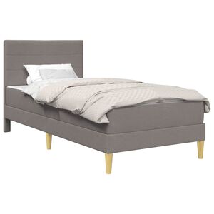 vidaXL &Sigma;&kappa;&epsilon;&lambda;&epsilon;&tau;ό&sigmaf; &Kappa;&rho;&epsilon;&beta;&alpha;&tau;&iota;&omicron;ύ 90 x 190 cm Taupe