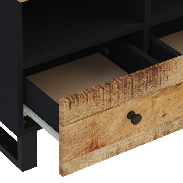 vidaXL Έπιπλο Τηλεόρασης 70 x 33 x 46 εκ. από Μασίφ Ξύλο Μάνγκο