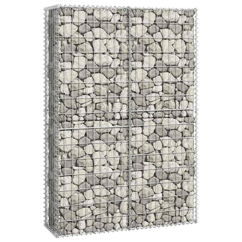 vidaXL Συρματοκιβώτιο με Καπάκια 150 x 100 x 30 εκ. Γαλβανισμένο Σύρμα