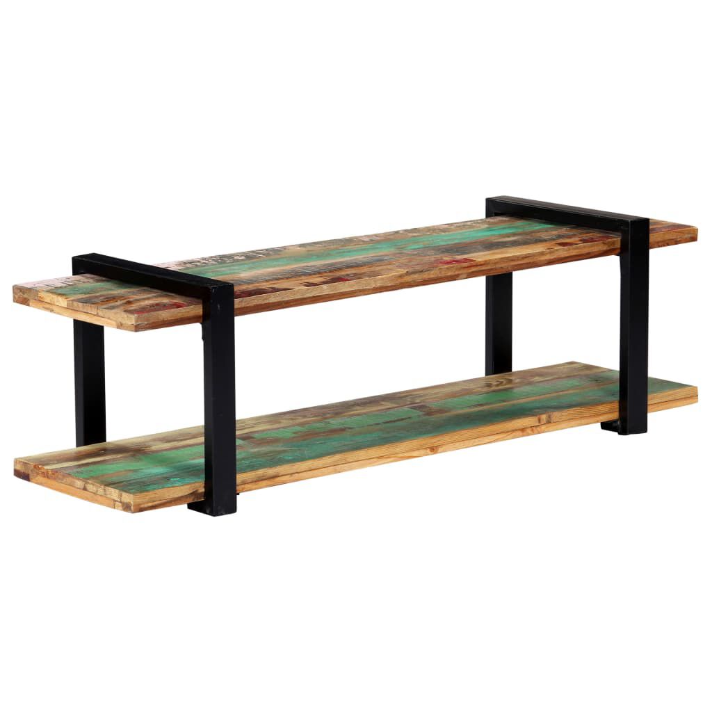 vidaXL Έπιπλο Τηλεόρασης 130 x 40 x 40 εκ. από Μασίφ Ανακυκλωμένο Ξύλο