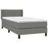 vidaXL &Kappa;&rho;&epsilon;&beta;ά&tau;&iota; Boxspring &mu;&epsilon; &Sigma;&tau;&rho;ώ&mu;&alpha; &Sigma;&kappa;&omicron;ύ&rho;&omicron; &Gamma;&kappa;&rho;&iota; 100x200 &epsilon;&kappa;. &Upsilon;&phi;&alpha;&sigma;&mu;ά&tau;&iota;&nu;&omicron;