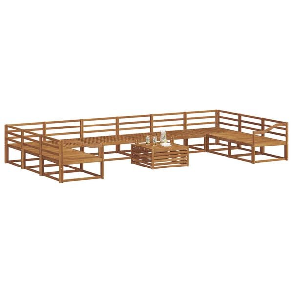 vidaXL &Sigma;&epsilon;&iota;&rho;ά &Kappa;&alpha;&nu;&alpha;&pi;έ &Epsilon;&xi;&omega;&tau;&epsilon;&rho;&iota;&kappa;&omicron;ύ 11 pcs &Phi;&upsilon;&sigma;&iota;&kappa;ό &Sigma;&tau;&epsilon;&rho;&epsilon;ό &Xi;ύ&lambda;&omicron; &Alpha;&kappa;&alpha;&kappa;ί&alpha;&sigmaf;