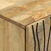 vidaXL Πλαϊνό Γραφείο Καφέ 60 x 33 x 75 cm Μασίφ ξύλο μάνγκο