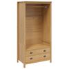 vidaXL &Nu;&tau;&omicron;&upsilon;&lambda;ά&pi;&iota; &mu;&epsilon; &rho;ά&phi;&iota; HILL &Mu;έ&lambda;&iota; &Kappa;&alpha;&phi;έ 84 x 50 x 170 &epsilon;&kappa; &Sigma;&tau;&epsilon;&rho;&epsilon;ό &pi;&epsilon;ύ&kappa;&omicron;