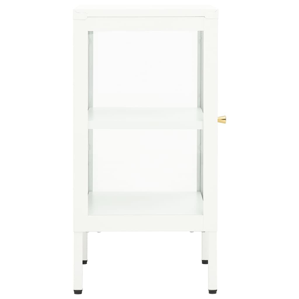 vidaXL Μπουφές 38 x 35 x 70 εκ. Μέταλλο και Γυαλί