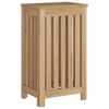vidaXL Καλάθι Άπλυτων 35 x 25 x 60 εκ. από Μασίφ Ξύλο Teak