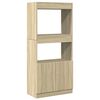 vidaXL &Nu;&tau;&omicron;&upsilon;&lambda;ά&pi;&iota; Sonoma &Delta;&rho;&upsilon;&sigmaf; 63x33x140 &epsilon;&kappa;. &alpha;&pi;ό &Epsilon;&pi;&epsilon;&xi;&epsilon;&rho;&gamma;&alpha;&sigma;&mu;έ&nu;&omicron; &Xi;ύ&lambda;&omicron;
