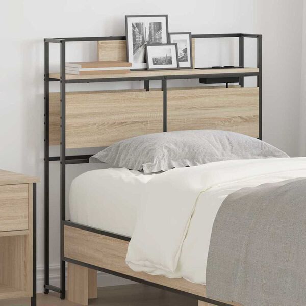 vidaXL Κεφαλάρι Αποθήκης Sonoma Δρυς 75 cm Επεξεργασμένο ξύλο