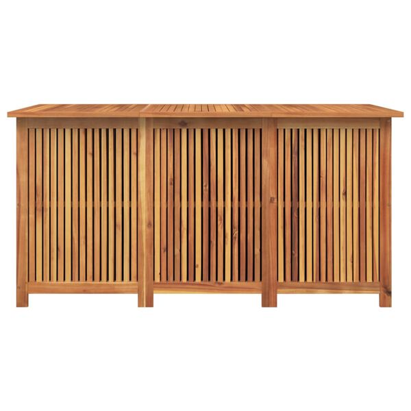 vidaXL Μπαούλο Αποθήκευσης Κήπου 150x80x75 εκ. από Μασίφ Ξύλο Ακακίας