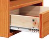 vidaXL Κομοδίνο Καφέ κεριού 38 x 36 x 29.5 εκ Μασίφ ξύλο πεύκου