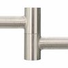 vidaXL Σποτ οροφής Βουρτσισμένο Νίκελ 176.5 x 9.5 x 14 εκ Ατσάλι