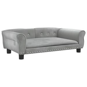 vidaXL &Kappa;&rho;&epsilon;&beta;ά&tau;&iota; &Sigma;&kappa;ύ&lambda;&omicron;&upsilon; &Alpha;&nu;&omicron;&iota;&chi;&tau;ό &Gamma;&kappa;&rho;&iota; 95 x 55 x 30 &epsilon;&kappa;. &Beta;&epsilon;&lambda;&omicron;ύ&delta;&iota;&nu;&omicron;
