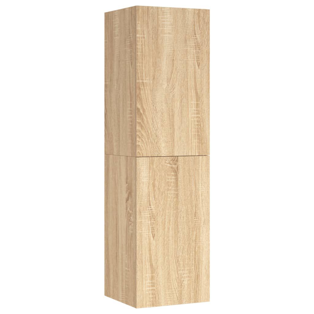 vidaXL Έπιπλο Τηλεόρασης Sonoma Δρυς 30,5x30x110 εκ. από Επεξ. Ξύλο