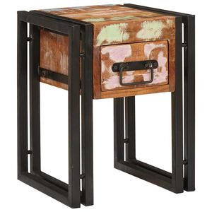 vidaXL End Table &mu;&epsilon; &sigma;&upsilon;&rho;&tau;ά&rho;&iota; 30 x 30 x 40 cm &Sigma;&tau;&epsilon;&rho;&epsilon;ό &Alpha;&nu;&alpha;&kappa;&tau;&eta;&theta;έ&nu; &Xi;ύ&lambda;&omicron;