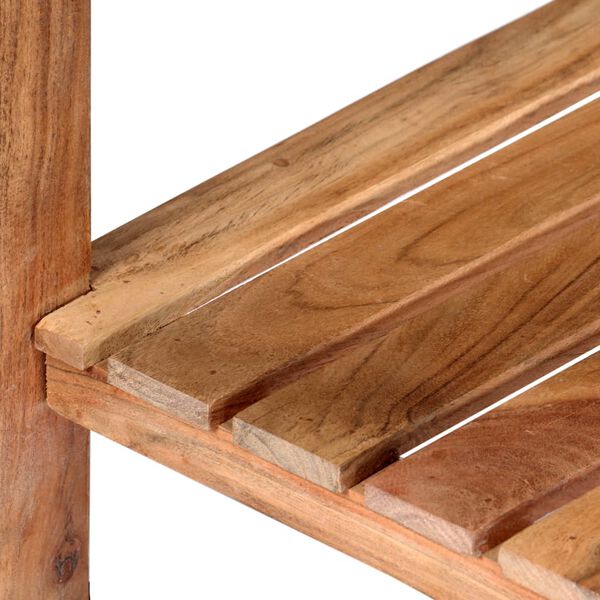 vidaXL Τρόλεϊ Κουζίνας 58 x 58 x 89 εκ. από Μασίφ Ξύλο Ακακίας