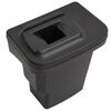 vidaXL Τεμπέλης Αυτοκινήτου Μαύρος 17x32x(37-53) εκ. από ABS