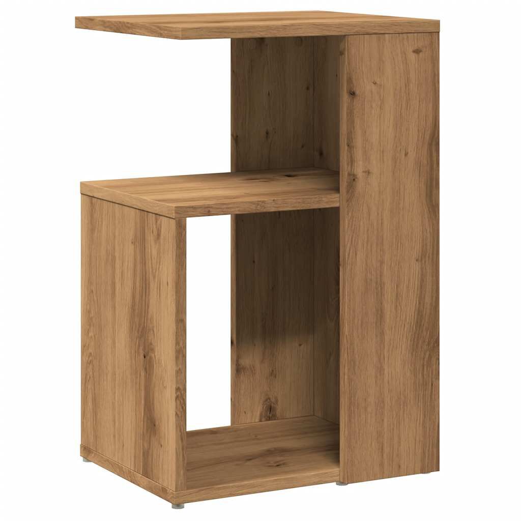 vidaXL Βοηθητικό Τραπέζι Αρτισιανή Δρυς 36x30x56 εκ. Επεξ. Ξύλο