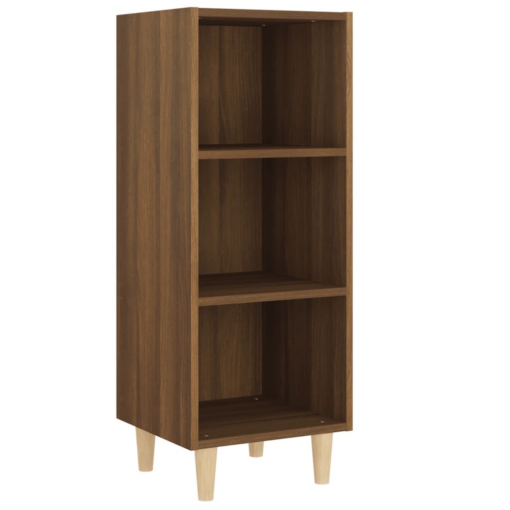 vidaXL Ντουλάπι Καφέ Δρυς 34,5 x 32,5 x 90 εκ. Επεξεργασμένο Ξύλο