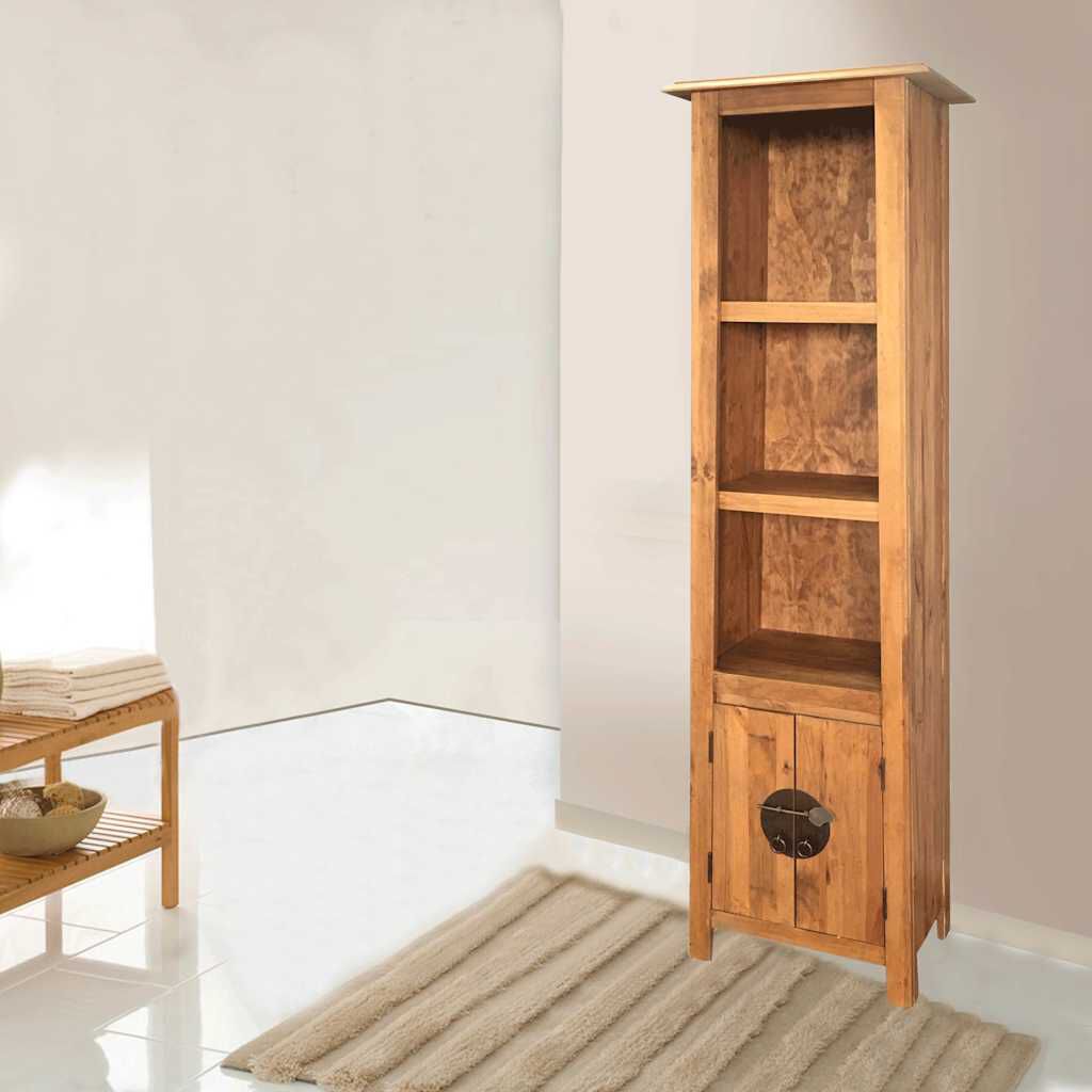 vidaXL Ντουλάπι Μπάνιου 48x32x170 εκ. Μασίφ Ανακυκλωμένο Ξύλο Πεύκου