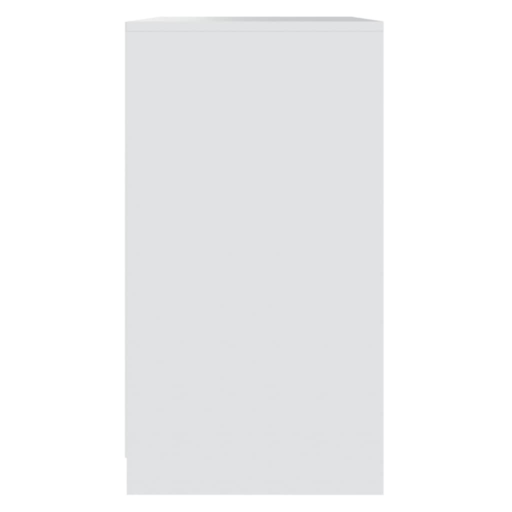 vidaXL Μπουφές Λευκός 70 x 40,5 x 75 εκ. από Μοριοσανίδα