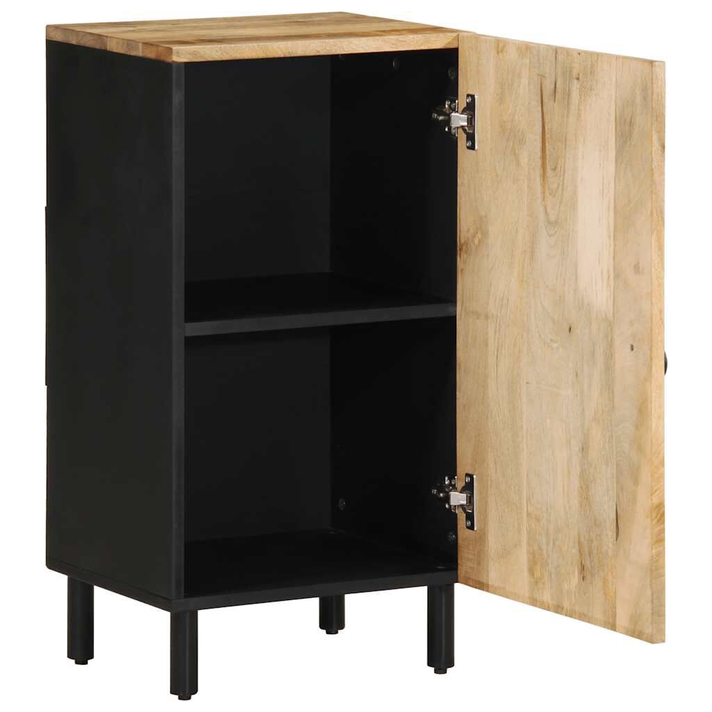 vidaXL Μπουφές 40x33,5x75 εκ. από Μασίφ Ακατέργαστο Ξύλο Μάνγκο