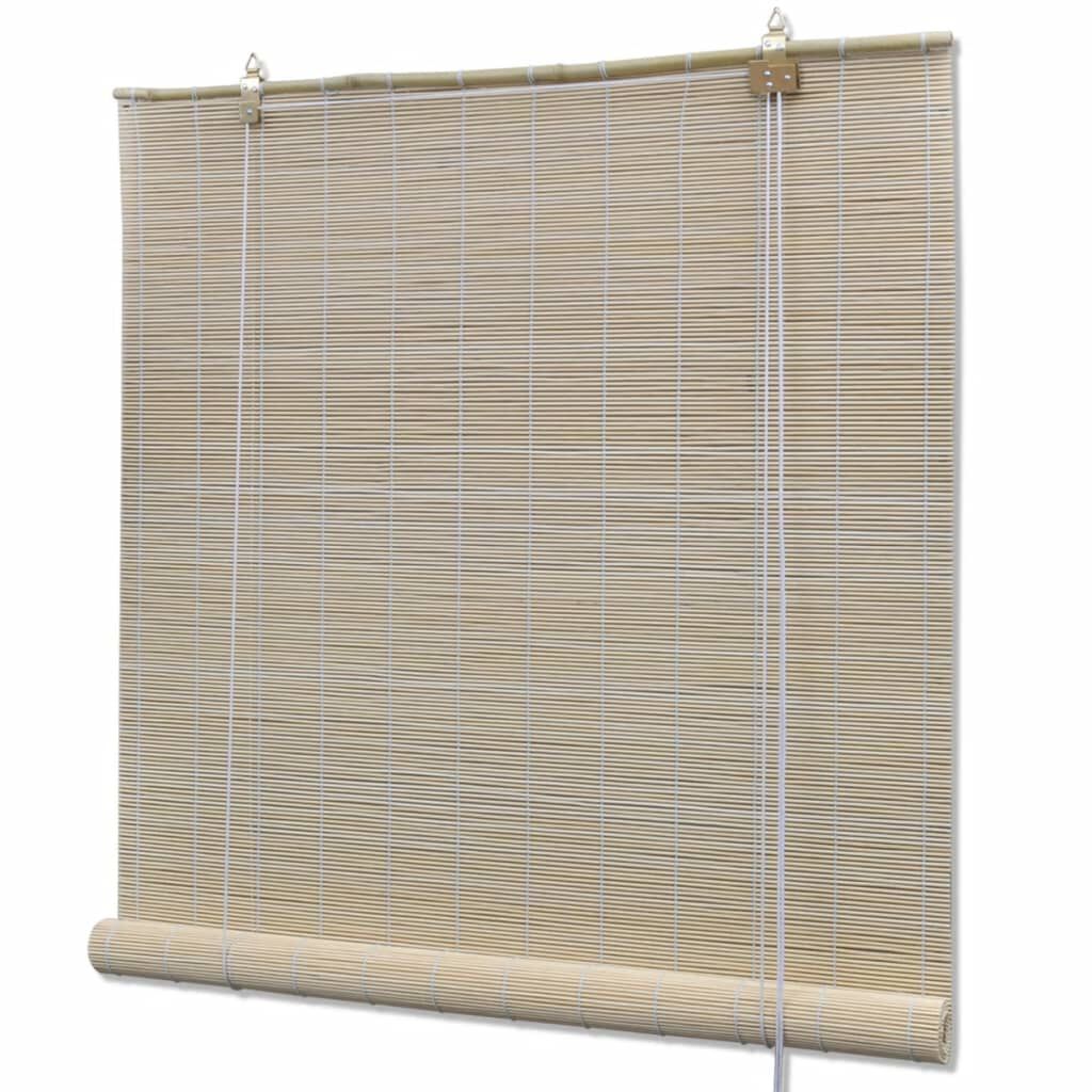 vidaXL Στόρια Σκίασης 2 Τεμαχίων 120 x 160 εκ. από Φυσικό Μπαμπού