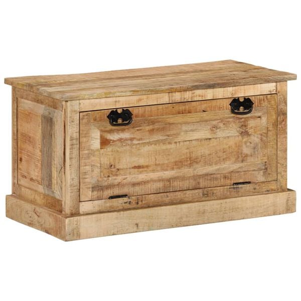 vidaXL Παπουτσοθήκη 85 x 40 x 45 εκ. από Μασίφ Ξύλο Μάνγκο