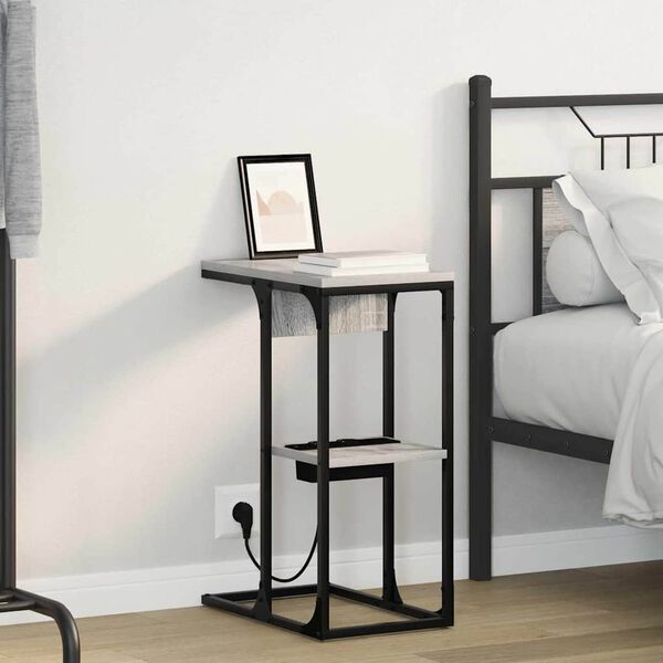 vidaXL &Kappa;&omicron;&mu;&omicron;&delta;ί&nu;&omicron; &Gamma;&kappa;&rho;ί&zeta;&omicron; &Sigma;&omicron;&nu;&omicron;&mu;&alpha; 41,5 x 26 x 60,5 &epsilon;&kappa; &Epsilon;&pi;&epsilon;&xi;&epsilon;&rho;&gamma;&alpha;&sigma;&mu;έ&nu;&omicron; &xi;ύ&lambda;&omicron;