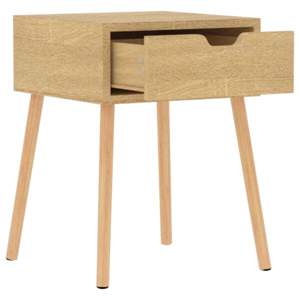 vidaXL Κομοδίνο Sonoma Δρυς 40 x 40 x 56 εκ. από Επεξεργασμένο Ξύλο