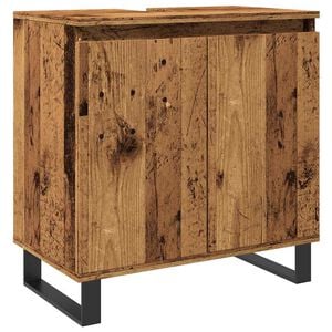 vidaXL &Nu;&tau;&omicron;&upsilon;&lambda;ά&pi;&iota; &mu;&pi;ά&nu;&iota;&omicron;&upsilon; &Pi;&alpha;&lambda;&iota;ό &xi;ύ&lambda;&omicron; 58x33x60 cm &Kappa;&alpha;&tau;&alpha;&sigma;&kappa;&epsilon;&upsilon;&alpha;&sigma;&mu;έ&nu;&omicron; &xi;ύ&lambda;&omicron;