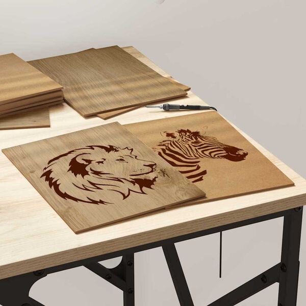 vidaXL Διακοσμητικές Πάνελ 12 pcs artisan δρυς 21 x 30 x 0.3 εκ