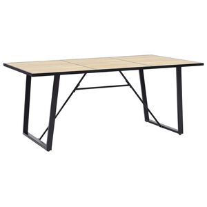 vidaXL &Tau;&rho;&alpha;&pi;&epsilon;&zeta;&alpha;&rho;ί&alpha; &Chi;&rho;ώ&mu;&alpha; &Delta;&rho;&upsilon;ό&sigmaf; 200 x 100 x 75 &epsilon;&kappa;. &alpha;&pi;ό MDF